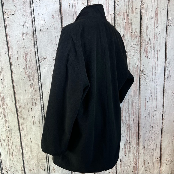 Vintage Donna Karan Essentials 100% Cashmere Oversized Coat Jacket SMALL EUC - Picture 5 of 11